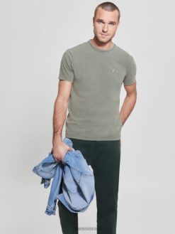 GUESS גברים אלי שטוף טי F8RV4133 לבוש ירקות ג'ונגל רב