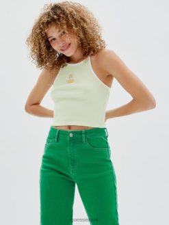 GUESS לִשְׁנֵי הַמִינִים טנק צלצולים מקוריים F8RV1208 לבוש ירקן רך