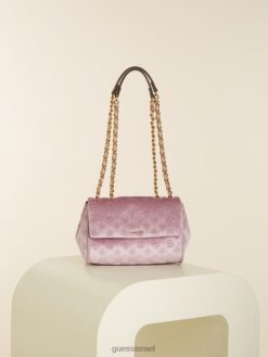 GUESS נשים crossbody להמרה לוגו קימי F8RV2919 תיקים ליל