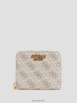 GUESS נשים ארנק קטן עם רוכסן izzy F8RV3135 תיקים לוגו של יונה