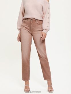 GUESS נשים ג'ינס של אמא F8RV212 לבוש מיץ כוח