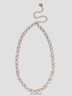 GUESS נשים חגורת שרשרת gianna F8RV3935 אבזר זהב