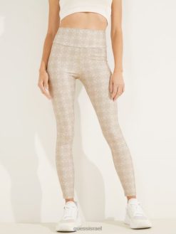 GUESS נשים חותלות לוגו של קייטלין F8RV2301 לבוש קן יונים לוגומאניה 4 גרם