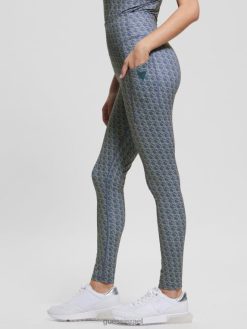 GUESS נשים חותלות לוגומאניה F8RV2322 לבוש קטן gj פסטל כחול