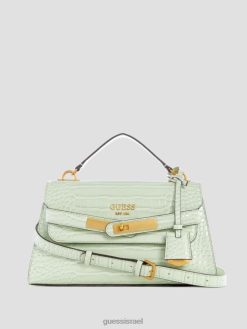 GUESS נשים ידית עליונה של enisa crossbody F8RV2874 תיקים מנטה