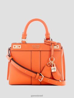 GUESS נשים ילקוט מיני קייטי F8RV3298 תיקים תפוז