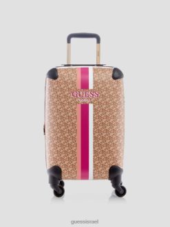 GUESS נשים מזוודת wilder g cube 4 גלגלים F8RV3177 תיקים שטיפת טופנגה