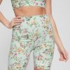 GUESS נשים מכנסי אופנוענים פרחוניים של דאווינה אקולוגית F8RV2193 לבוש פרח שדה אקווה