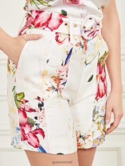 GUESS נשים מכנסי גן מפוארים F8RV2174 לבוש גן מפואר א.א