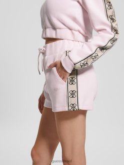 GUESS נשים מכנסי זיעה אקולוגיים בריטני F8RV2126 לבוש oldwash