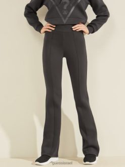 GUESS נשים מכנסיים רחבים של eco allie F8RV2494 לבוש כחול גרפיט אפור