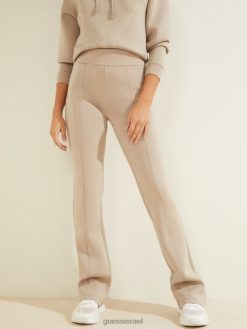 GUESS נשים מכנסיים רחבים של eco allie F8RV2511 לבוש אברש כפור כחול מאובק