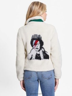 GUESS נשים מעיל desiree F8RV1795 לבוש אבן חכמה