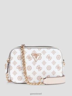 GUESS נשים מצלמת לוגו noelle peony crossbody F8RV2857 תיקים עֲרָבָה