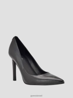 GUESS נשים משאבת זמש של סיאנה F8RV3404 הַנעָלָה שָׁחוֹר