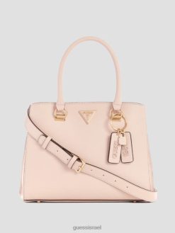 GUESS נשים נואל חברה ילקוט F8RV2830 תיקים ורד קל