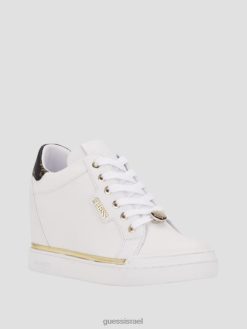 GUESS נשים נעלי ספורט נסתרות מהירות יותר F8RV3374 הַנעָלָה מה פרחוני