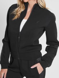 GUESS נשים סווטשירט eco allie scuba F8RV1755 לבוש שָׁחוֹר