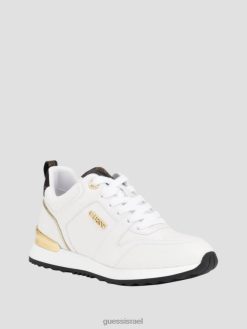 GUESS נשים סניקרס לוגו של kadlin F8RV3334 הַנעָלָה מה פרחוני
