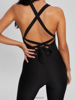 GUESS נשים סרבל אקטיבי של eco delma F8RV2468 לבוש שָׁחוֹר