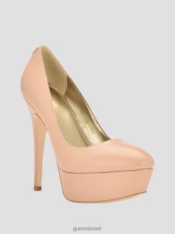GUESS נשים עקבי סטילטו מעור cador F8RV3413 הַנעָלָה אור טבעי 110
