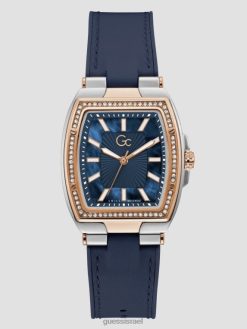 GUESS נשים שעון אנלוגי gc petite square F8RV3588 אבזר זהב