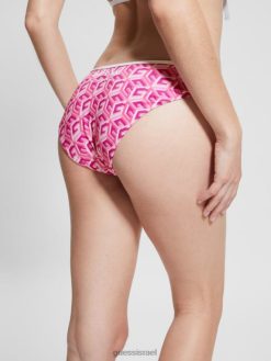 GUESS נשים תחתון ביקיני ספורטיבי מסוג g-cube F8RV2558 לבוש g קוביית כאב לב