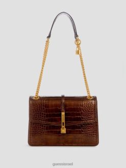 GUESS נשים תיק להמרה של ג'יימס קרוק F8RV2764 תיקים בְּרוֹנזָה