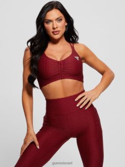 GUESS נשים eco delma חזייה אקטיבית F8RV2466 לבוש תבלין סתיו