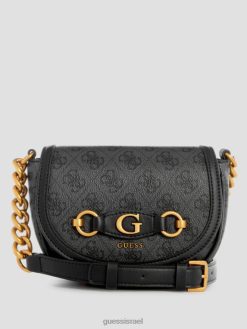 GUESS נשים izzy quattro g mini crossbody F8RV3208 תיקים שטיפת עננים