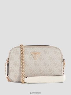 GUESS נשים noelle quatto g מצלמה Crossbody F8RV2809 תיקים לוגו של יונה