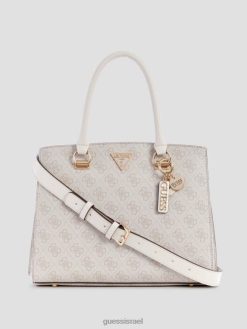 GUESS נשים noelle quattro g ילקוט חברה F8RV2880 תיקים לוגו של יונה